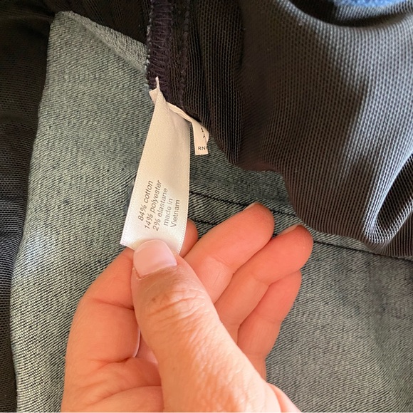 Lane Bryant High Rise Tighter Tummy Straight Dark Blue Jeans 28 long - Picture 5 of 7